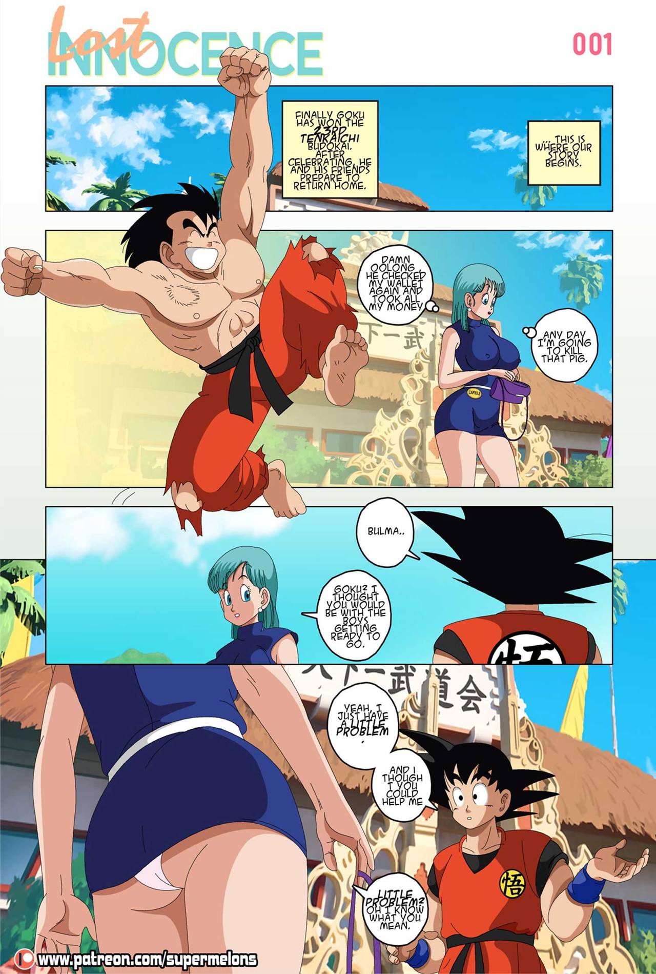 Goku and bulma porn comics