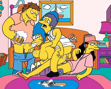 Moe Szyslak Lisa Simpson Otto Mann Barney Gumble Maggie Simpson Marge Simpson