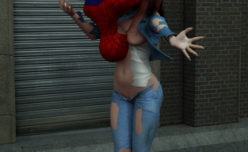 Spider-man Jean DeWolff Sora Kasugano