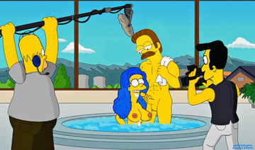 Lisa Simpson Homer Simpson Jessie Lovejoy Ned Flanders Helen Lovejoy Rev Lovejoy Amy Marge Simpson Nikki Wong