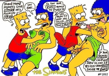 Bart Simpson Marge Simpson Lisa Simpson