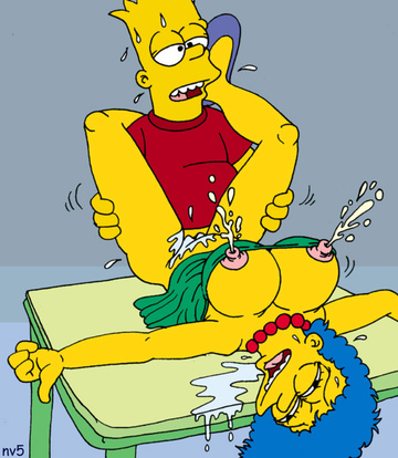 Bart Simpson Marge Simpson